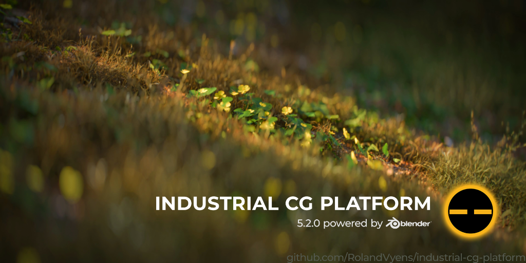 Industrial CG Platform Splash